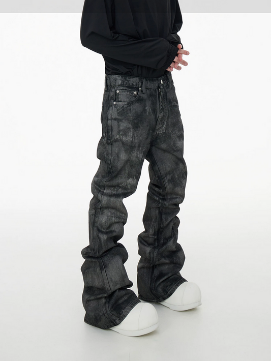 Brushed Flared/Bootcut Denim