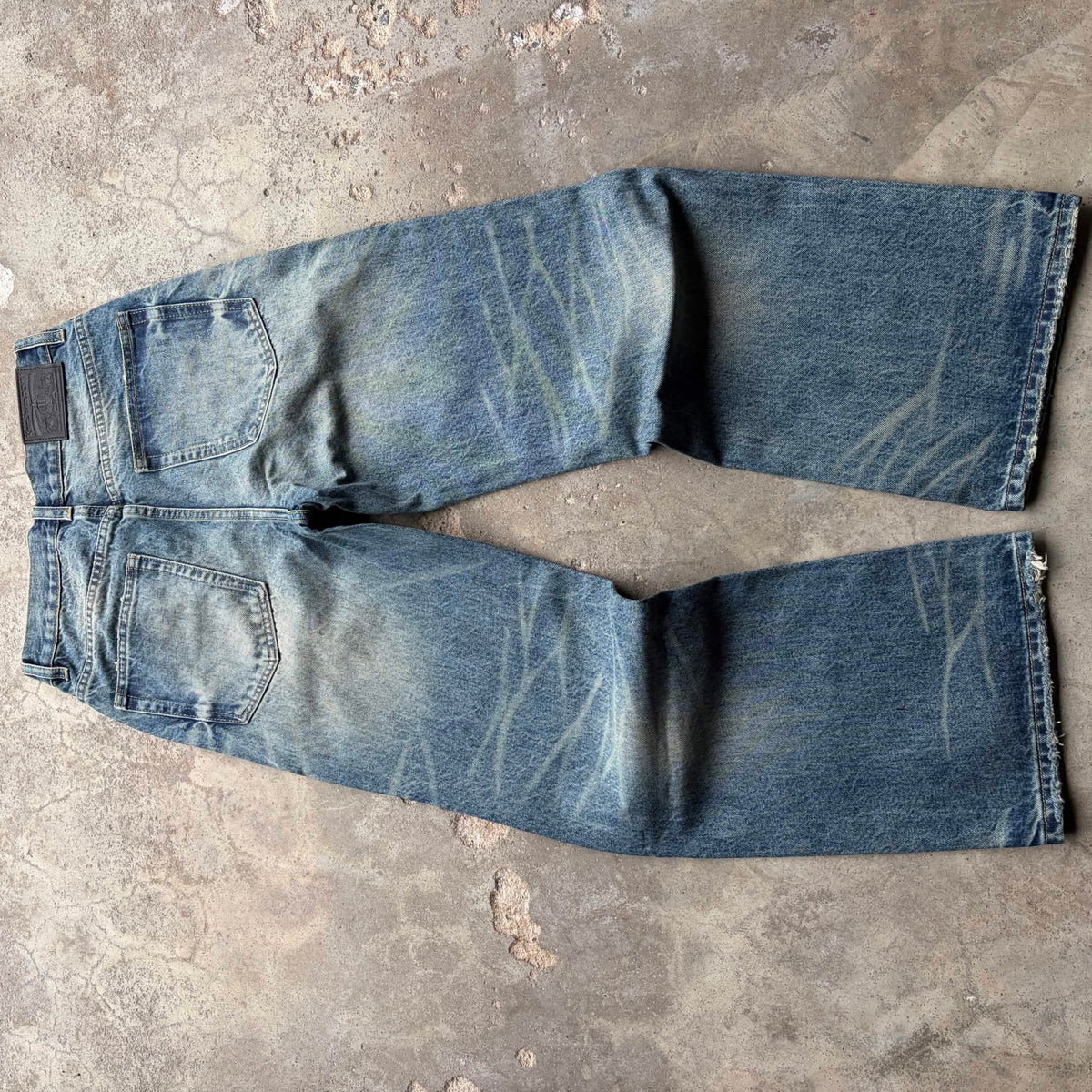 Rust Bootcut Denim