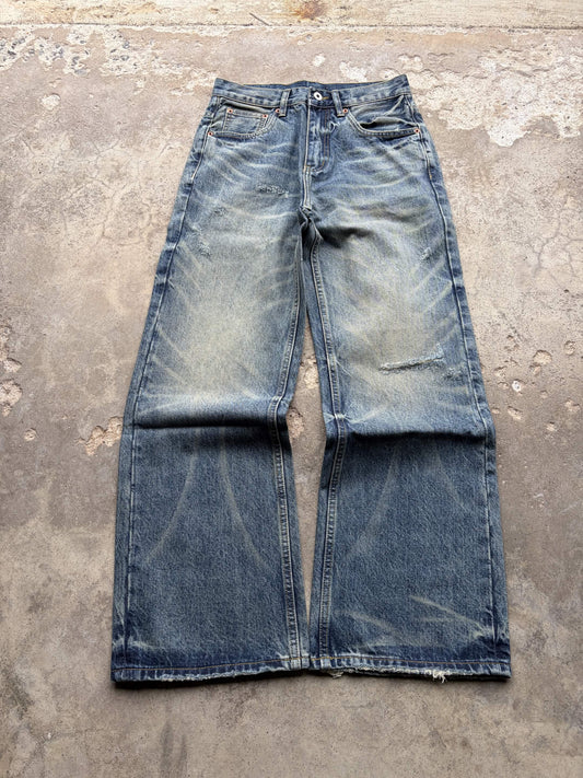 Rust Bootcut Denim