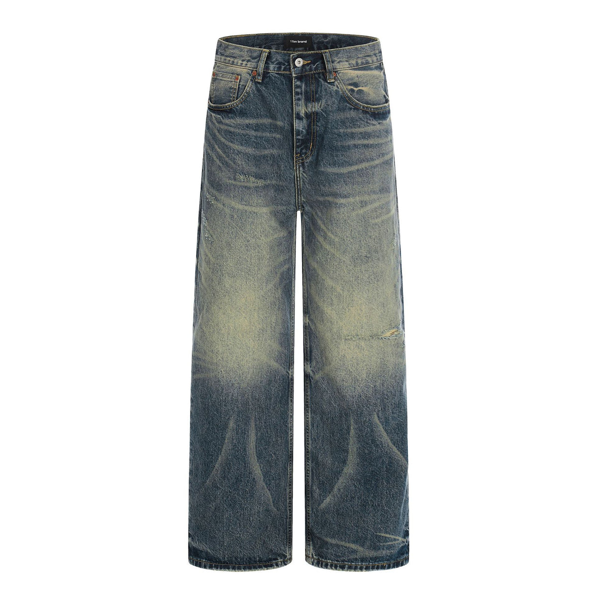 Rust Bootcut Denim